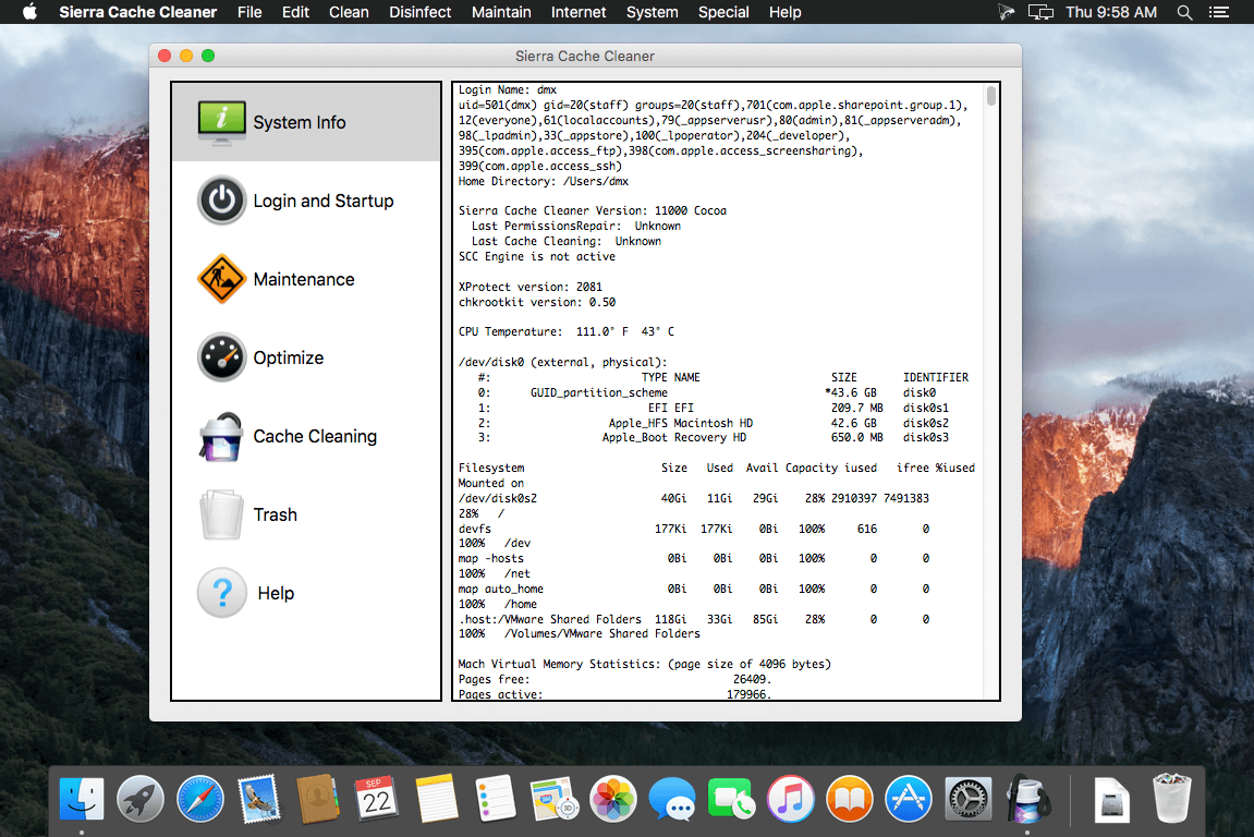 Clean my mac os x 10.4